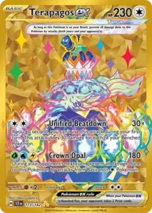Terapagos Ex - 173/142 - Holo - Hyper Rare