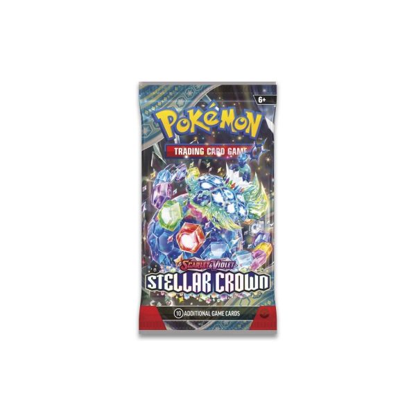 Pokémon TCG: Scarlet & Violet-Stellar Crown Booster Pack (10 Cards) - Image 5