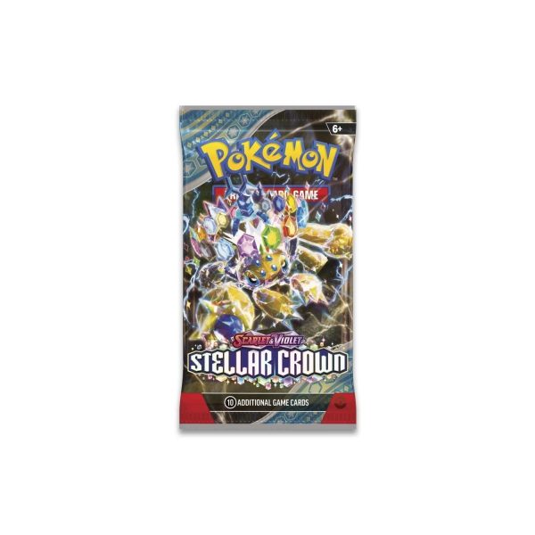 Pokémon TCG: Scarlet & Violet-Stellar Crown Booster Pack (10 Cards) - Image 4