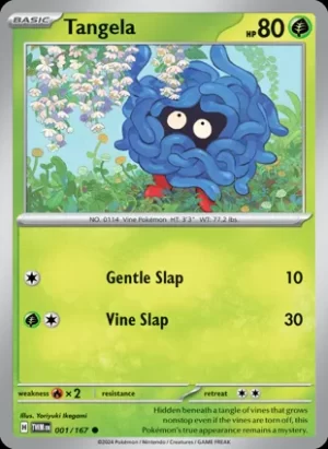 Tangela - 001/167 - Non Holo - Common