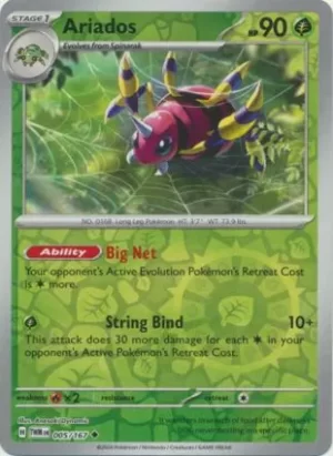 Ariados - 005/167 - Reverse Holo - Uncommon