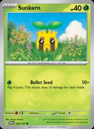 Sunkern - 006/167 - Non Holo - Common