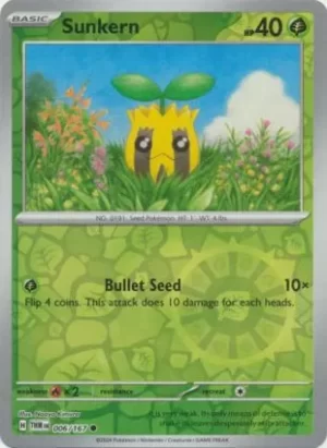 Sunkern - 006/167 - Reverse Holo - Common