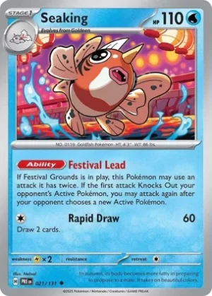 Seaking - 021/131 - Non Holo - Uncommon