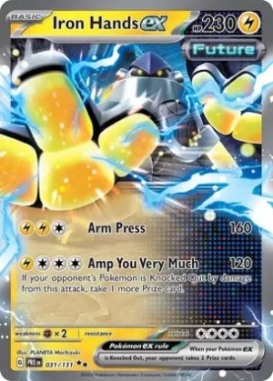 Iron Hands Ex - 031/131 - Holo - Double Rare