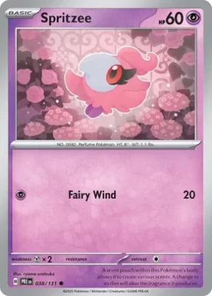 Spritzee - 038/131 - Non Holo - Common
