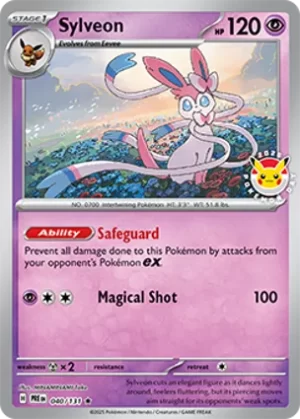 Sylveon - 040/131 - Non Holo - Stamp Promo