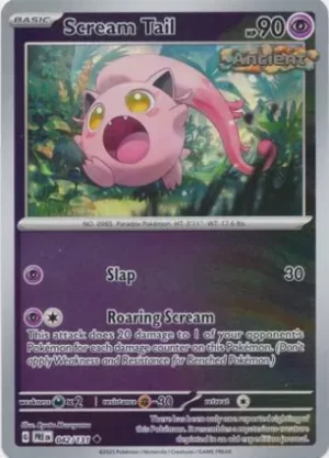 Scream Tail - 042/131 - Reverse Holo - Uncommon