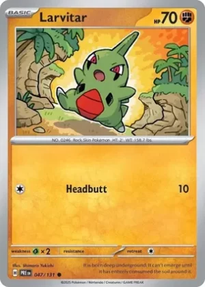 Larvitar - 047/131 - Non Holo - Common