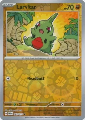 Larvitar - 047/131 - Reverse Holo - Common