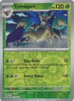 Trevenant - 013/167 - Reverse Holo - Common