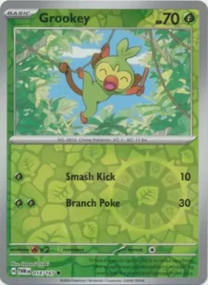 Grookey - 014/167 - Reverse Holo - Common
