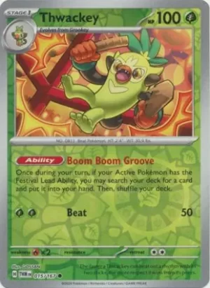 Thwackey - 015/167 - Reverse Holo - Common