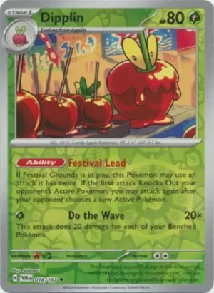 Dipplin - 018/167 - Reverse Holo - Uncommon