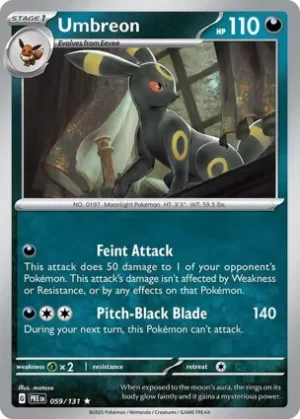 Umbreon - 059/131-Holo - Rare