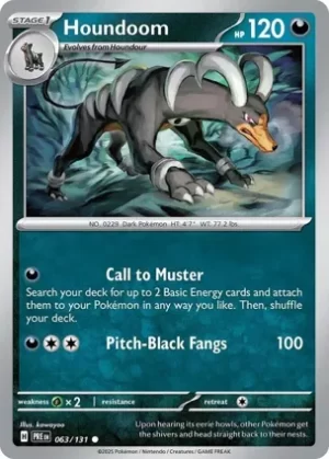 Houndoom - 063/131 - Non Holo - Common