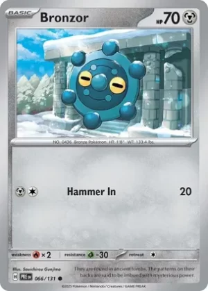 Bronzor - 066/131 -  Non Holo - Common