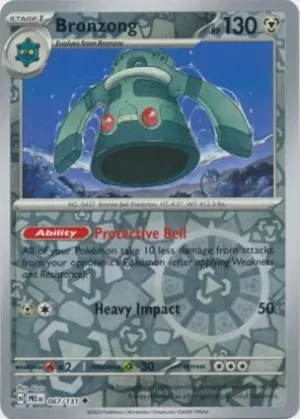 Bronzong - 067/131 - Reverse Holo - Uncommon