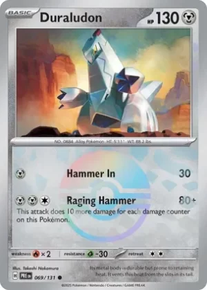 Duraludon - 069/131 - Reverse Holo - Common - Poke Ball