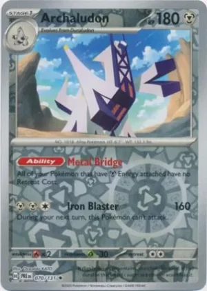 Archaludon - 070/131 - Reverse Holo - Rare