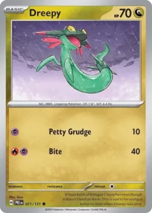 Dreepy - 071/131  - Non Holo - Common