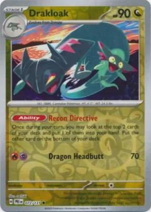 Drakloak - 072/131 - Reverse Holo - Common