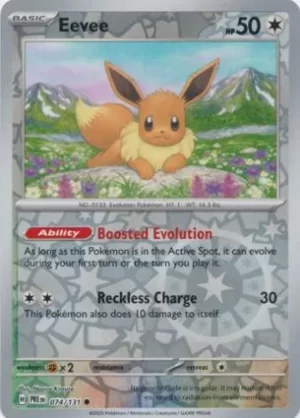 Eevee - 074/131 - Reverse Holo - Common
