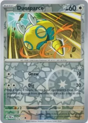 Dunsparce - 079/131 - Reverse Holo - Common